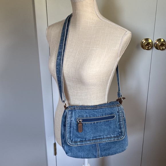 Source Unknown Handbags - Denim Blue Jean Shoulder Bag